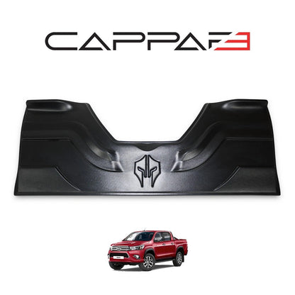Toyota Hilux 8 (AN) 2015-2020 Bed Rail Caps Tailgate Protector Black 3pcs