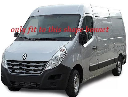 Renault Master 3 2010-2013 Bonnet Wind Stone Deflector Bug Guard
