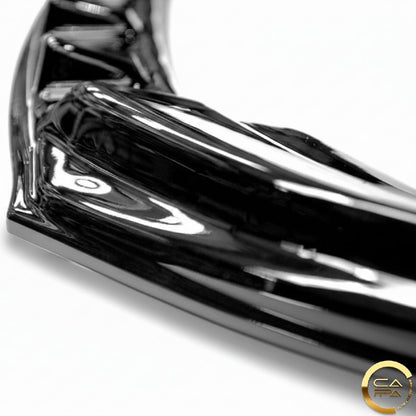Volkswagen T5 2003-2009 Front Bumper Lip Splitter Spoiler Black