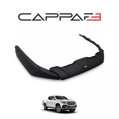 Mercedes X-Class (W470) 2017-2020 Bonnet Wind Stone Hood Trim Dragon Pack Black