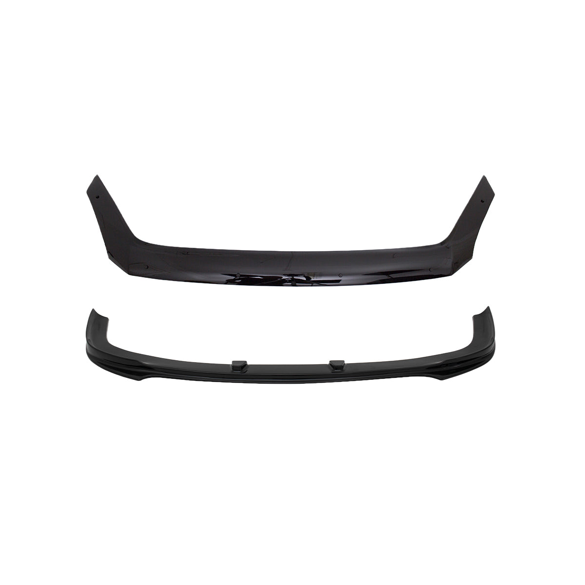 Bonnet Deflector and Front Bumper Lip for Volkswagen Crafter 1 (2E) 2006-2017