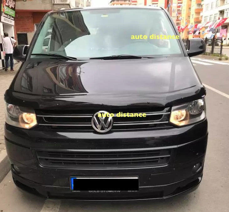 Sun Visor And Bonnet Protector Bug Guard ABS For VW Transporter 2011-15