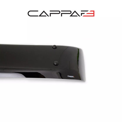 Sun Visor And Bug Guard Solid Black Acrylic For Citroen Relay 2006-2013