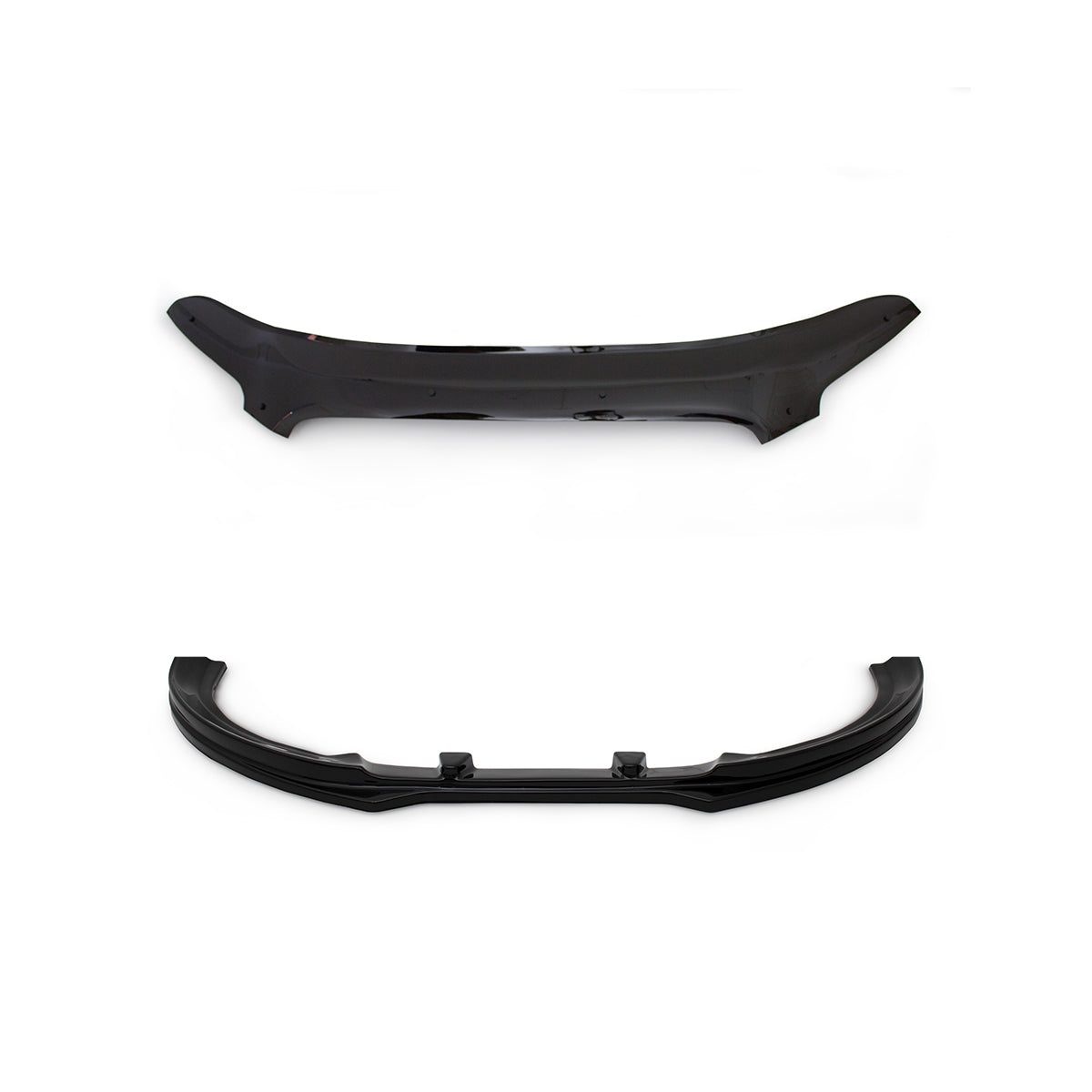 Bonnet Deflector and Front Bumper Lip for Ford Transit Mk8 2014-2019