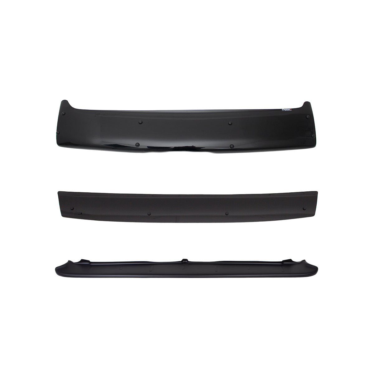 Sun Visor, Bonnet Deflector and Rear Bumper Sill for Renault Trafic 2 (X83) 2001-2014