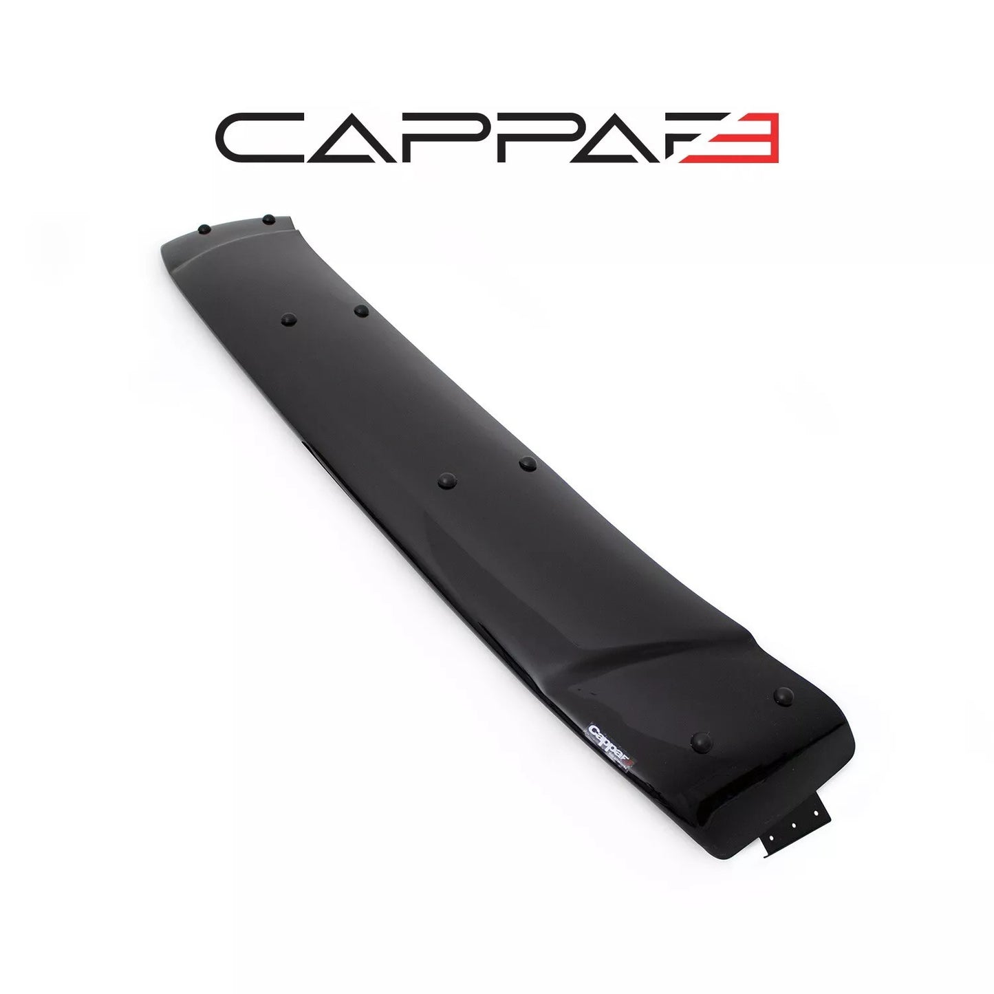 Sun Visor And Bug Guard Solid Black Front ABS For MK5 Transit 1994-1999