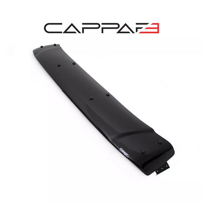 Sun Visor And Bug Guard Solid Black Front ABS For MK5 Transit 1994-1999