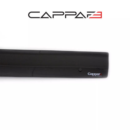 Sun Visor And Bug Guard Solid Black Acrylic For Citroen Relay 2006-2013