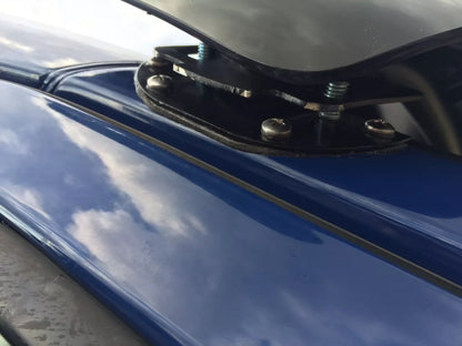 Sun Visor And Bug Guard Solid Black Acrylic For VW Crafter 2006-2012