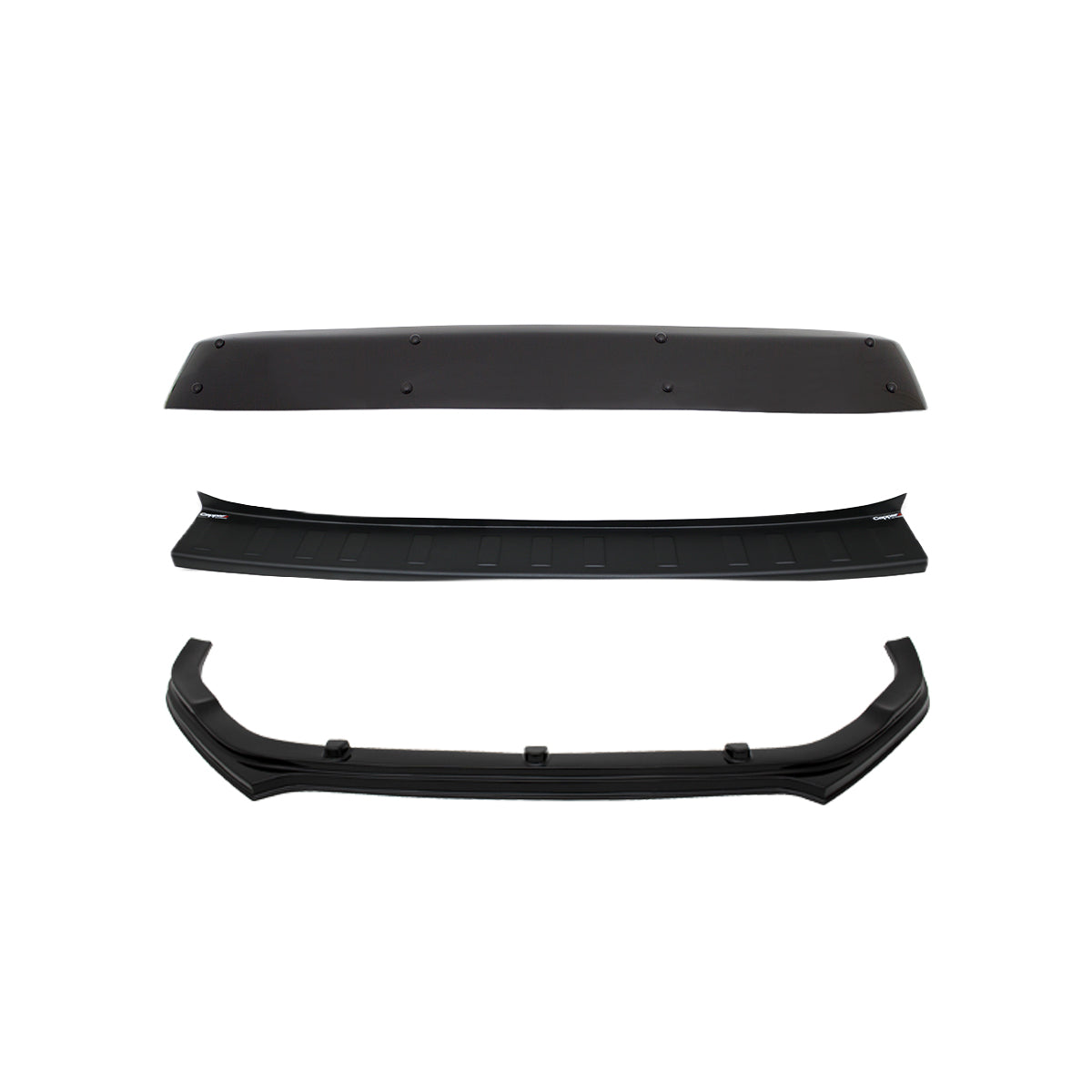 Sun Visor, Front Bumper Lip and Rear Bumper Sill for Volkswagen Crafter 2018-23