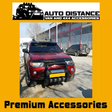 Sun Visor And Bug Guard Solid Black Acrylic For Mitsubishi L200 2007-14