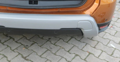 Dacia Duster 2 2018-2021 Rear Bumper Diffuser U Shape Grey