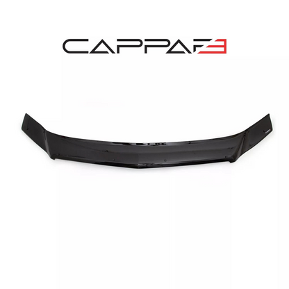 Sun Visor And Bug Guard Solid Black ABS For Mercedes Sprinter 2014-2017