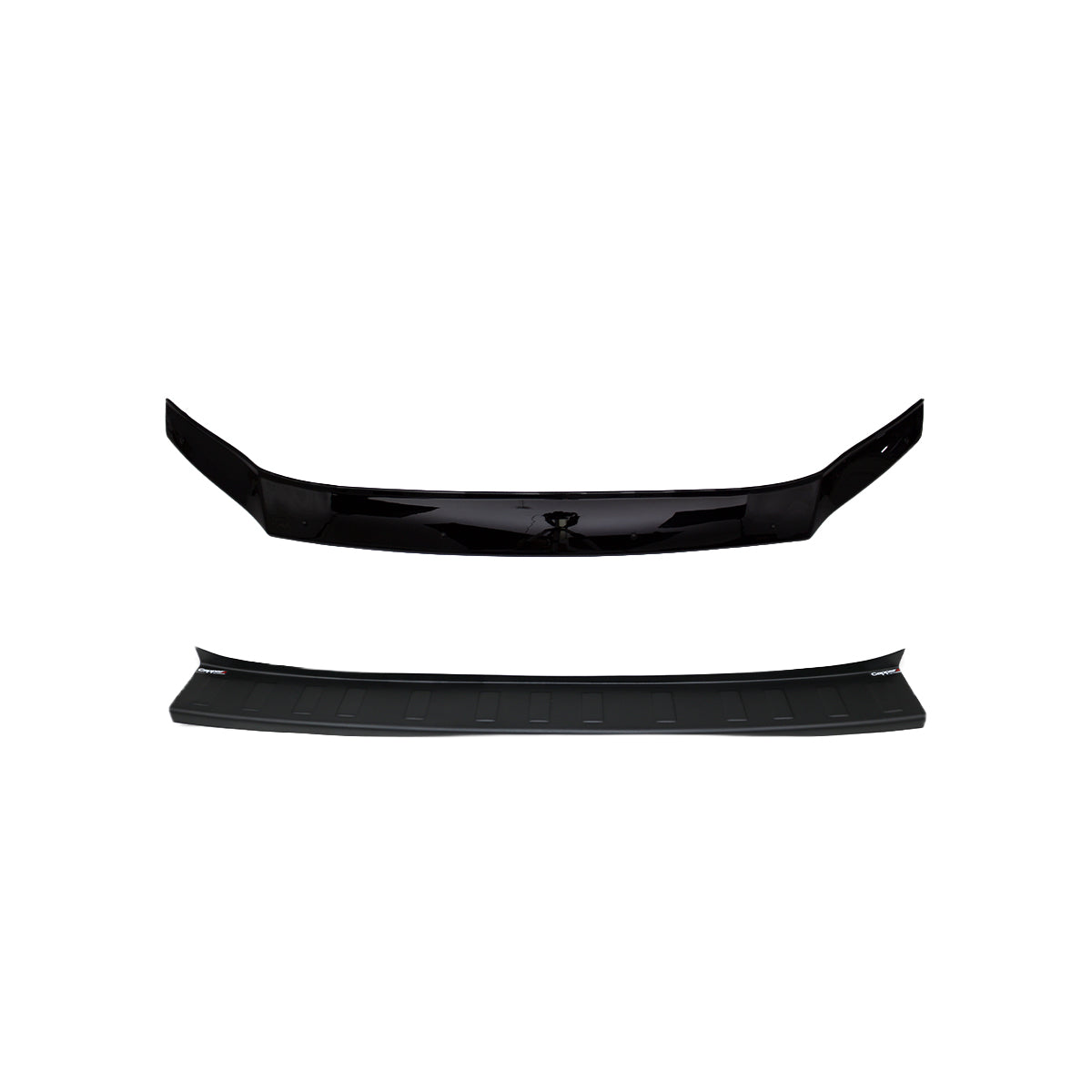 Bonnet Deflector and Rear Bumper Sill for Volkswagen Crafter 2018 Onwards