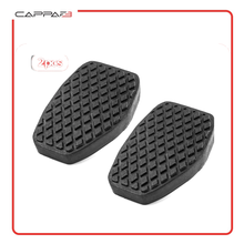 Cappafe Compatible with Citroen Berlingo Peugeot Partner Expert Brake and Clutch Pedal Rubber Pads 2 pcs