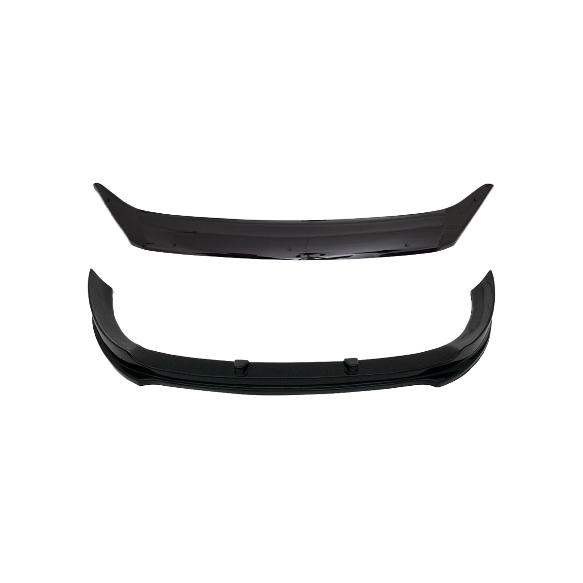 Bonnet Deflector and Front Bumper Lip for Ford Transit Custom 1 (V362) 2012-2017