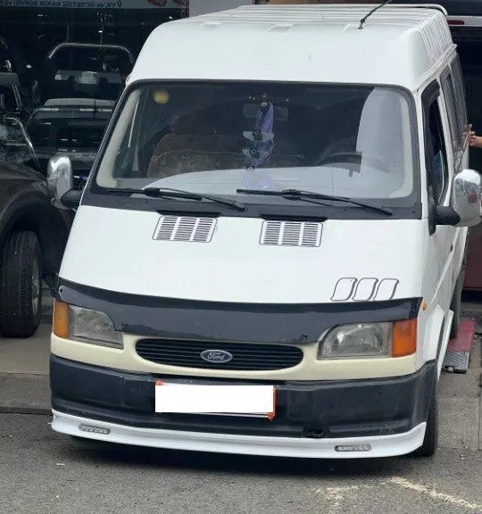 Ford Transit Mk5 1994-2000 Front Bumper Lower Lip with Light White