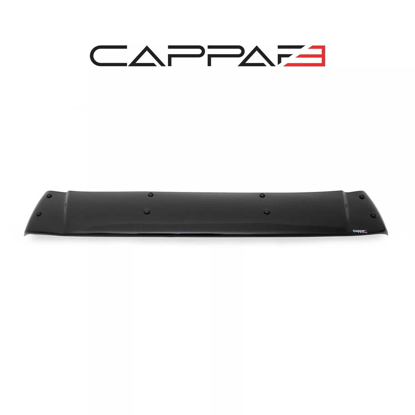 Sun Visor And Bug Guard Solid Black Front ABS For MK5 Transit 1994-1999