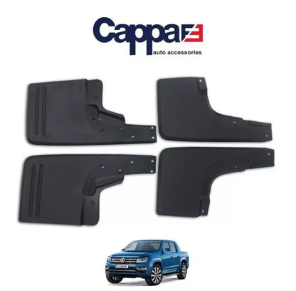 Volkswagen Amarok 1 2010-2020 Mud Flaps Splash Guards Mudguards Black 2pcs
