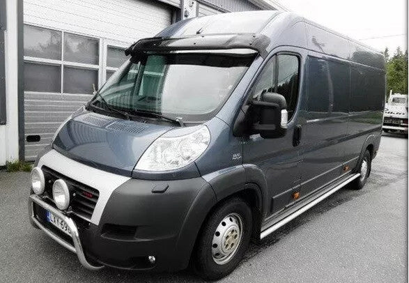 Sun Visor And Bug Guard ABS For Fiat Ducato Peugeot Boxer Relay 2006-13