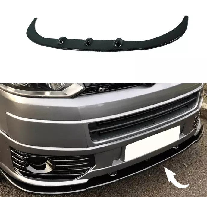 Volkswagen T5 2009-2015 Front Bumper Lip Splitter Spoiler