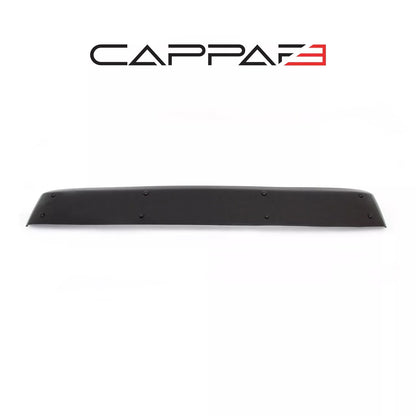 Sun Visor And Bug Guard Solid Black Acrylic For Iveco Daily 2014-2022
