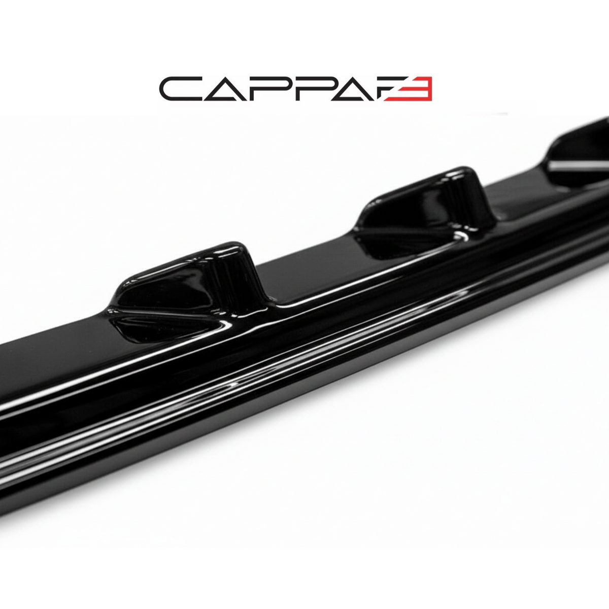 Volkswagen T5 2003-2009 Front Bumper Lip Splitter Spoiler Black