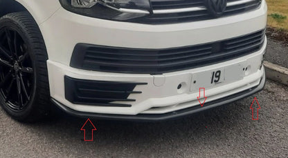 Volkswagen T6 2015-2019 Front Bumper Lip Splitter Spoiler