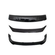 Sun Visor Bonnet Deflector and Front Bumper Lip for Ford Transit Custom 1 (V362) 2012-2017