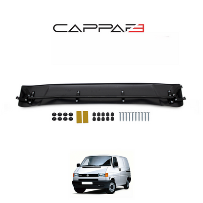 Sun Visor And Bonnet Protector Bug Guard Solid Black For VW T4 1996-2001
