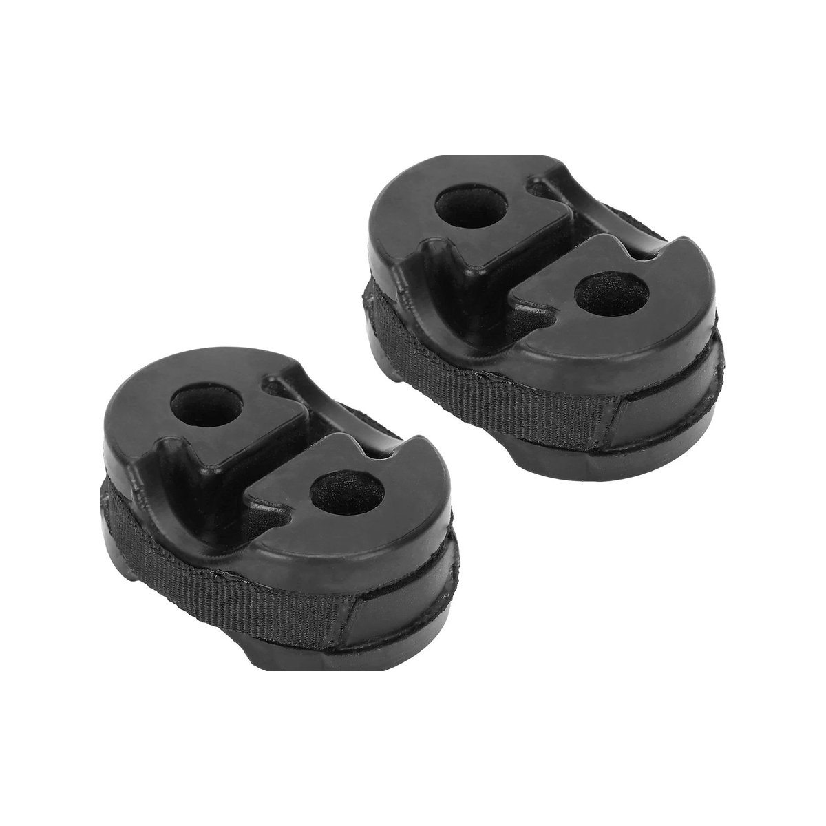 Set of 2 exhaust rubber hanger mounts for Ford, Peugeot Boxer, Citroen Relay and Fiat Ducato