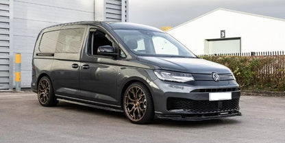 Volkswagen Caddy 5 (SB) 2020-2026 Front Bumper Lower Lip Black