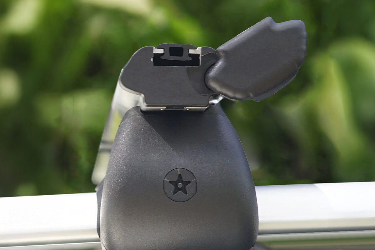 Cappafe Bold Bar V2 Roof Rack Cross Bars Roof Bars Grey 127cm 2pcs