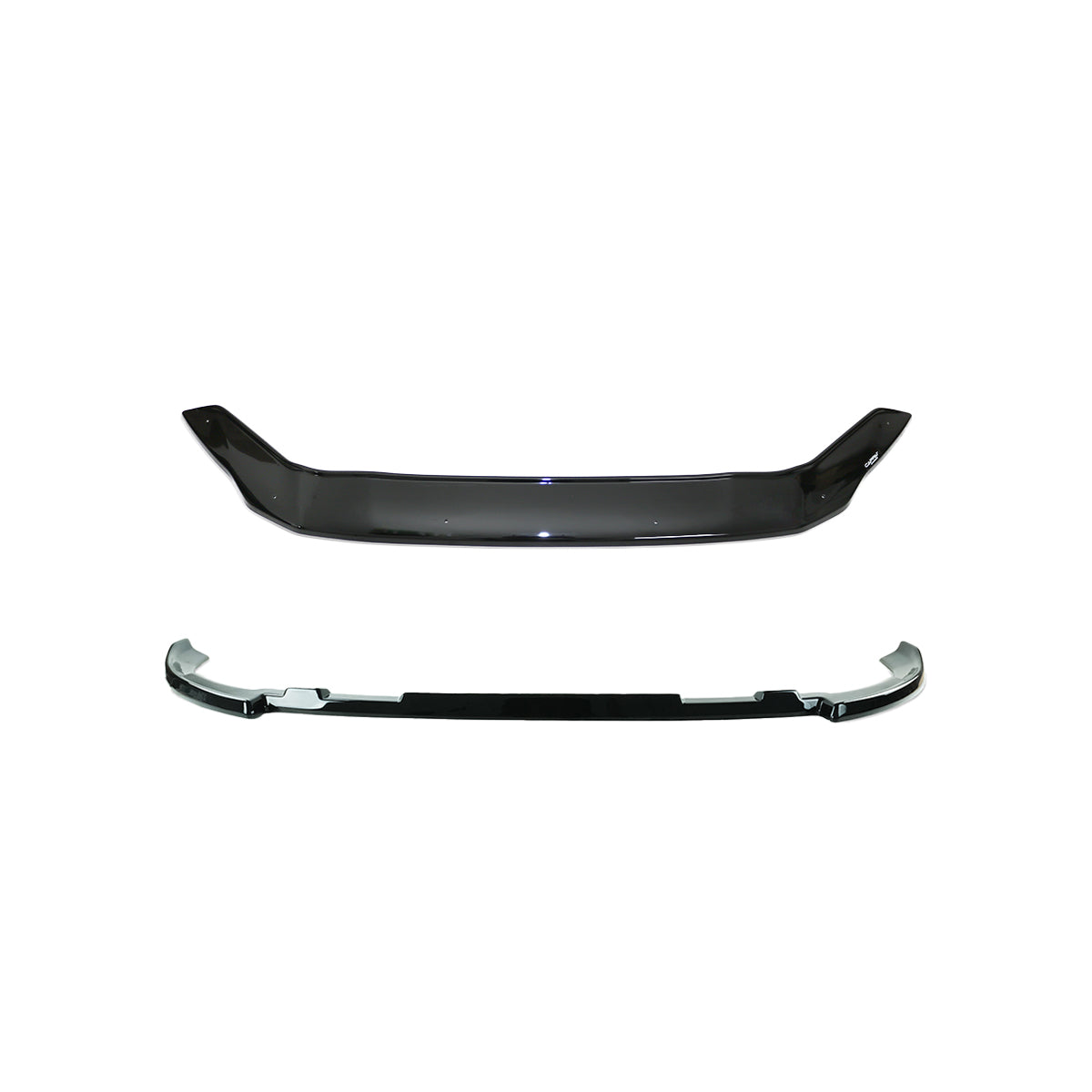 Bonnet Deflector and Front Bumper Lip for Ford Transit Custom 2 2023 Onwards