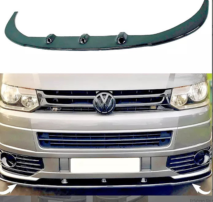 Volkswagen T5 2009-2015 Front Bumper Lip Splitter Spoiler