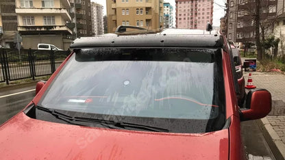 Sun Visor And Bug Guard Black For Citroen Berlingo Peugeot 2008-2016
