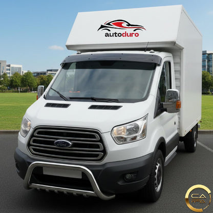 Ford Transit Mk8 2014-2019 Sun Visor Front Solid Acrylic Black