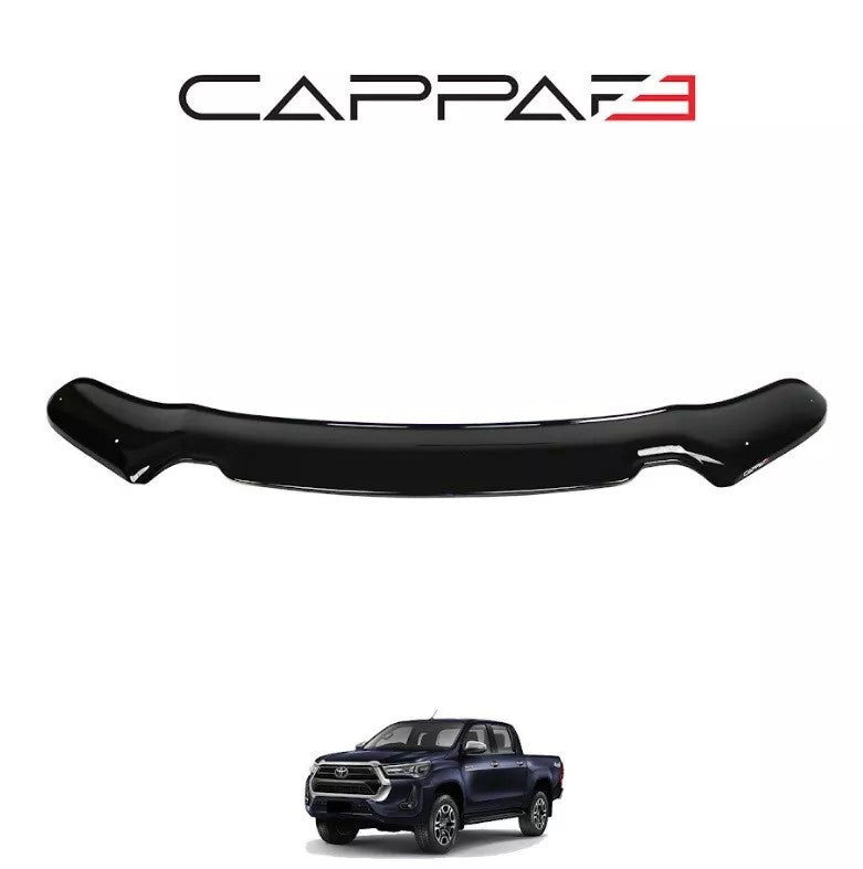 Toyota Hilux 8 (AN) 2021-2023 Bonnet Wind Stone Deflector Bug Guard