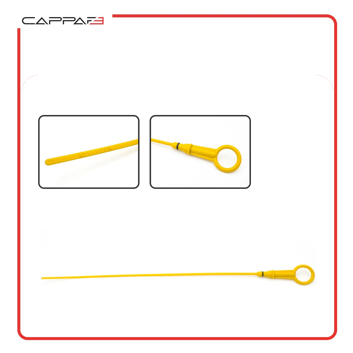 Cappafe Compatible with Renault Megane Clio Scenic Kangoo Laguna 1.5 dCi 100 HP Oil Level Dipstick 520 mm