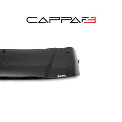 Sun visor and Bug Guard Set Front Black For Mercedes Vito 639 2004-2013