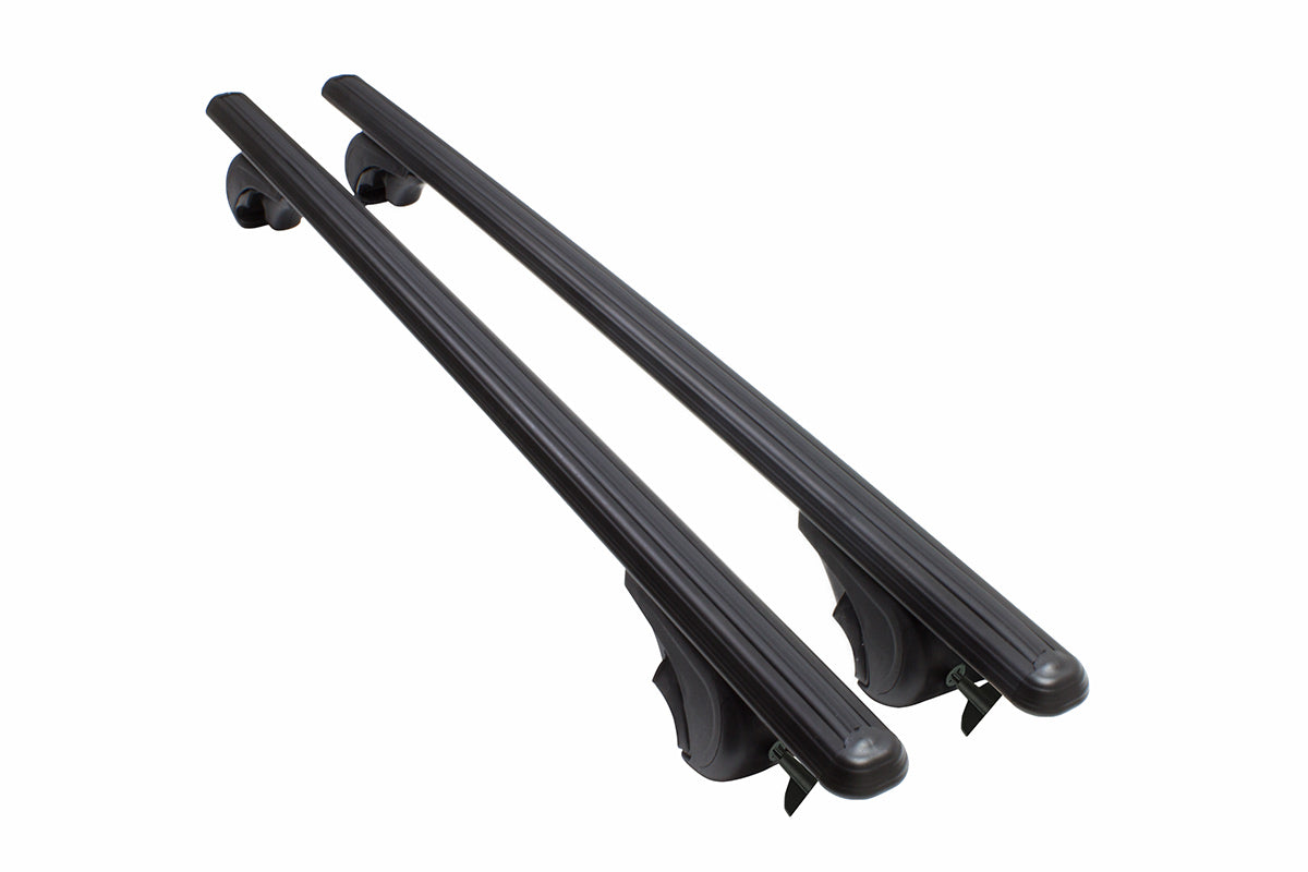 Cappafe Bold Bar Lite Roof Rack Cross Bars Roof Bars Black 122-144 cm 2pcs