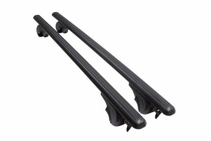 Cappafe Bold Bar Lite Roof Rack Cross Bars Roof Bars Black 122-144 cm 2pcs