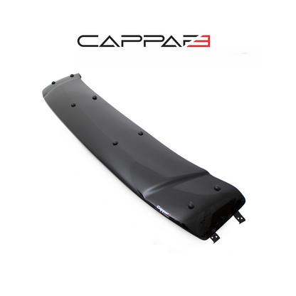 Sun Visor And Bonnet Protector Bug Guard Solid Black For VW T4 1996-2001
