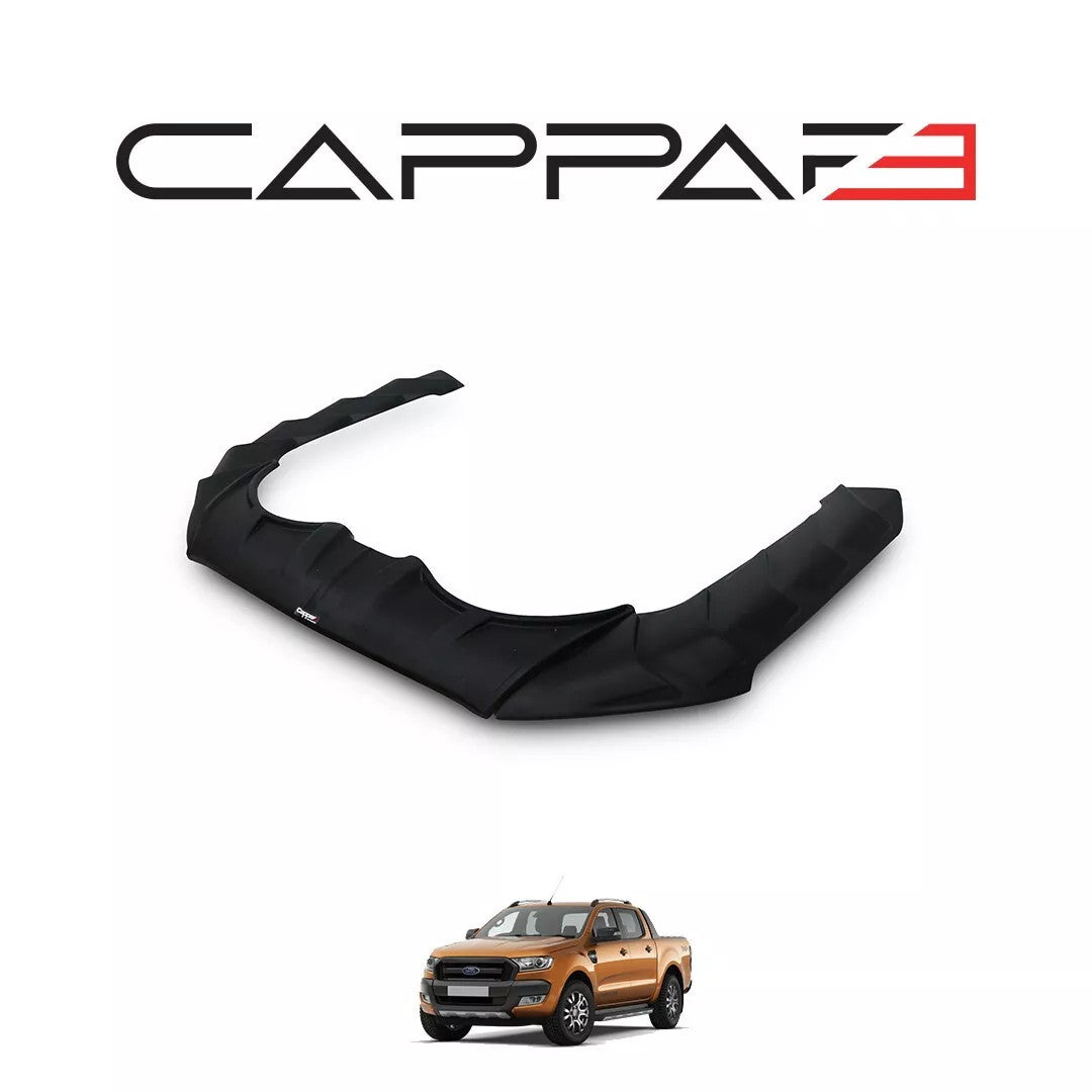 Ford Ranger (P375) 2016-2022 Bonnet Wind Stone Hood Trim Dragon Pack Matt Black