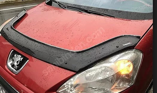 Sun Visor And Bug Guard Black For Citroen Berlingo Peugeot 2008-2016
