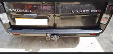 Vauxhall Vivaro 2001-2014 black rear bumper sill protector – 2
