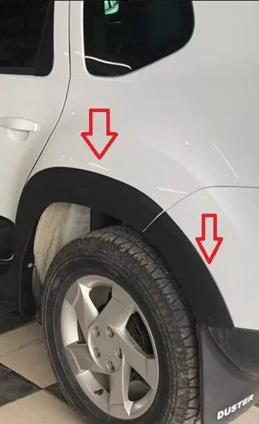 Dacia Duster 2010-2017 12-piece body cladding kit – 4
