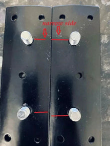 Vauxhall Movano sun visor metal bracket with fixing kit