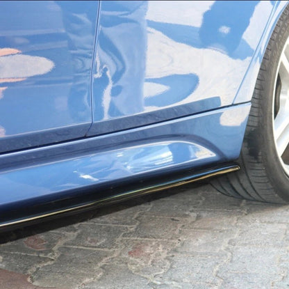 BMW 3 Series (F30) 2011-2019 Side Skirts Sill Extension Splitter Black