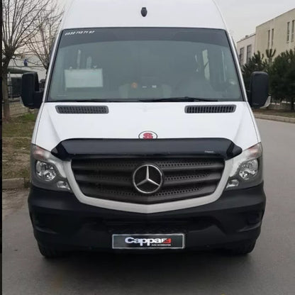 Mercedes Sprinter 2 2014-2018 Bonnet Wind Stone Deflector Bug Guard Short